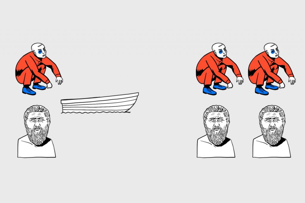 Точно так же забираем оставшегося философа Алгоритмика в деле: точно так же забираем оставшегося философа