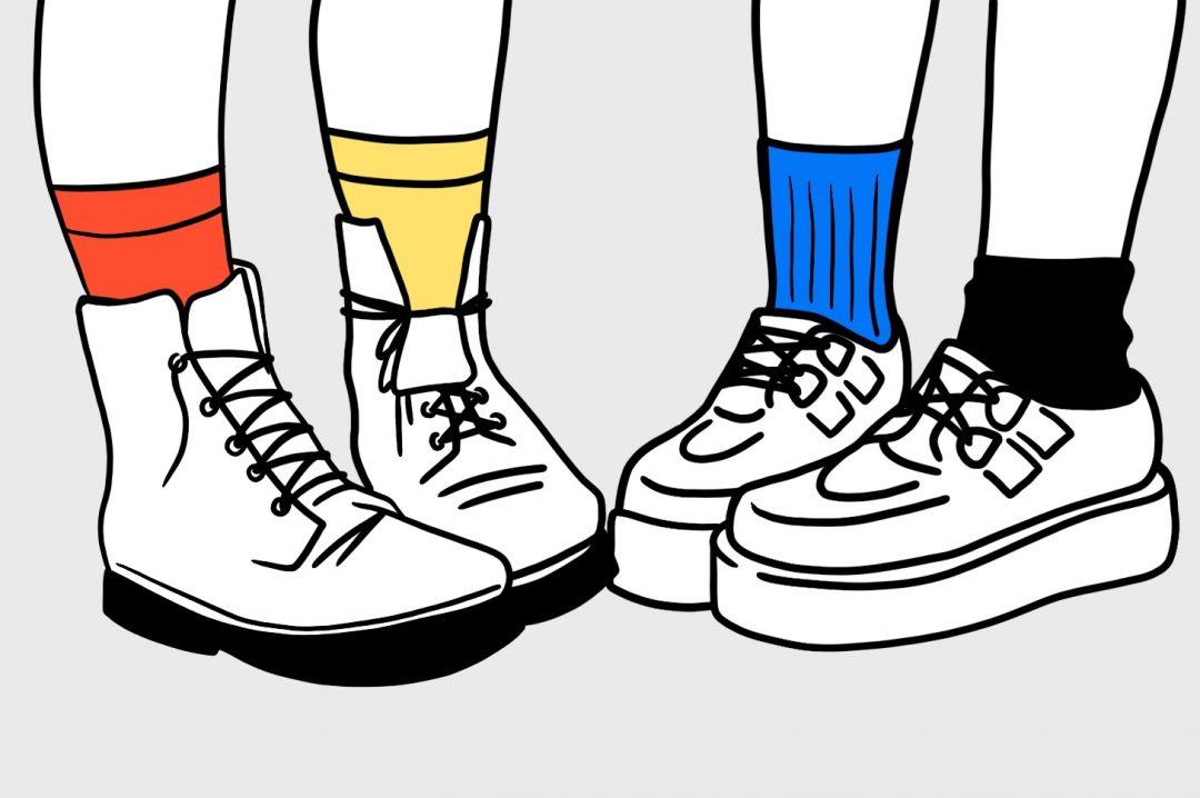 Как надевают носки настоящие программисты