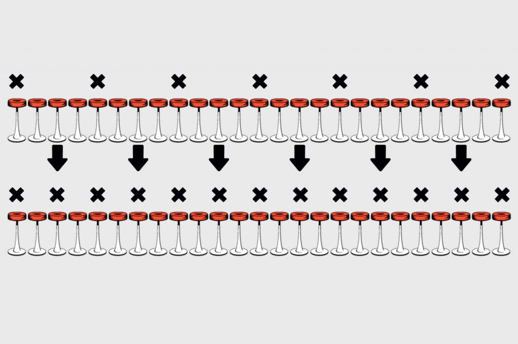 Как рассадить интровертов в баре