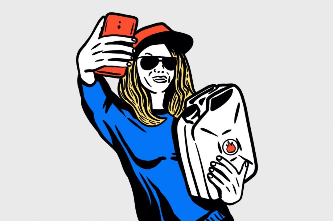 Тревелблогеры в пустыне