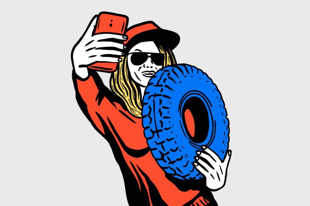 Блогеры и колёса