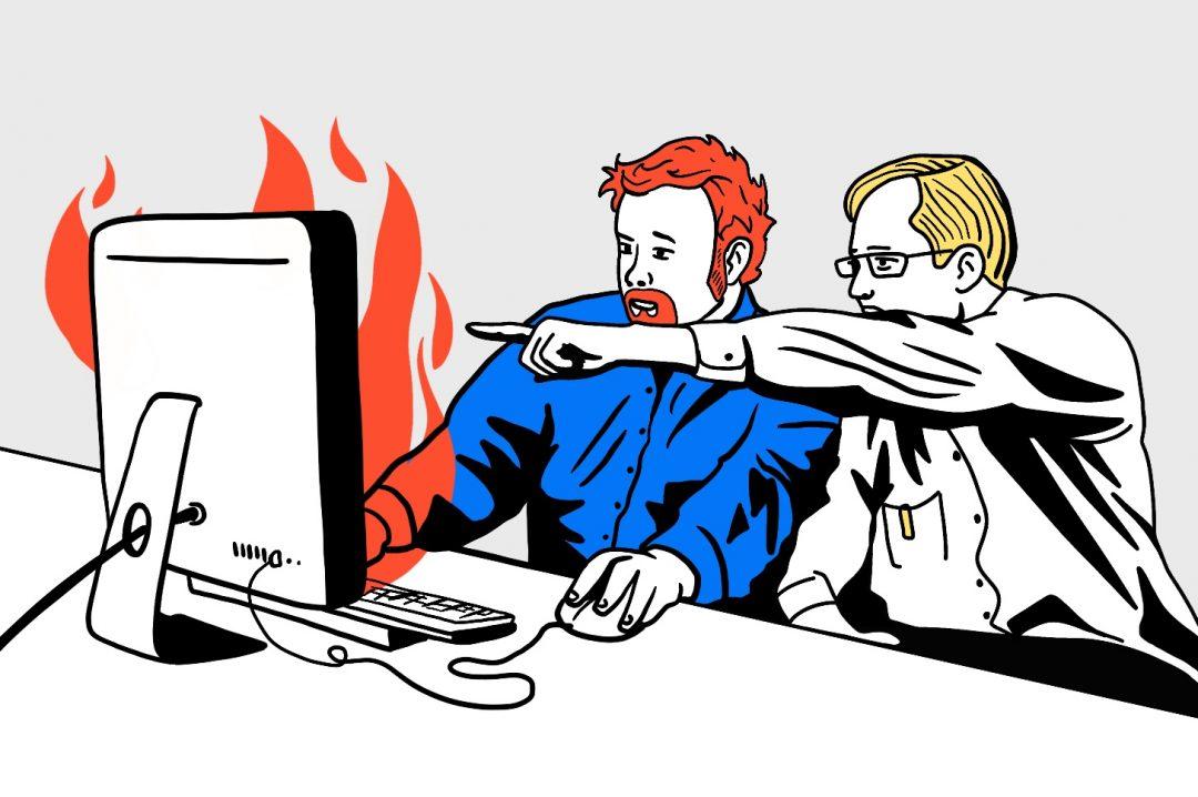 Простая задача о почти сорванном дедлайне