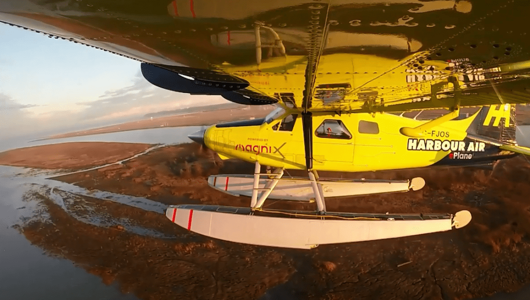 Первый полёт полностью электрического гидросамолёта