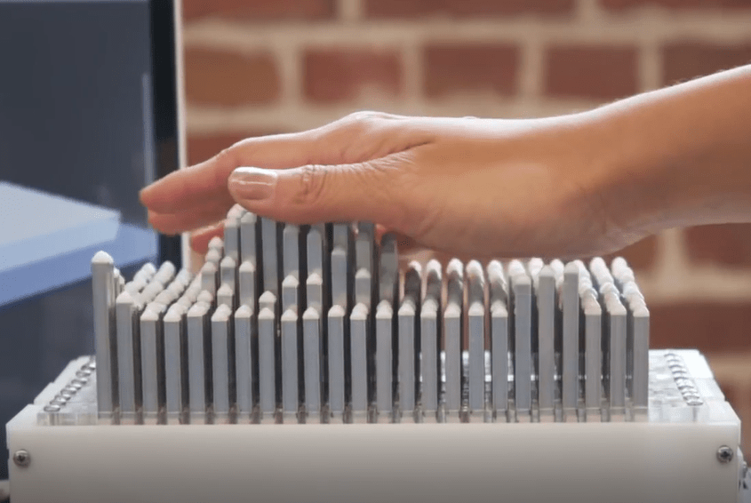 Объёмный тактильный дисплей для слепых