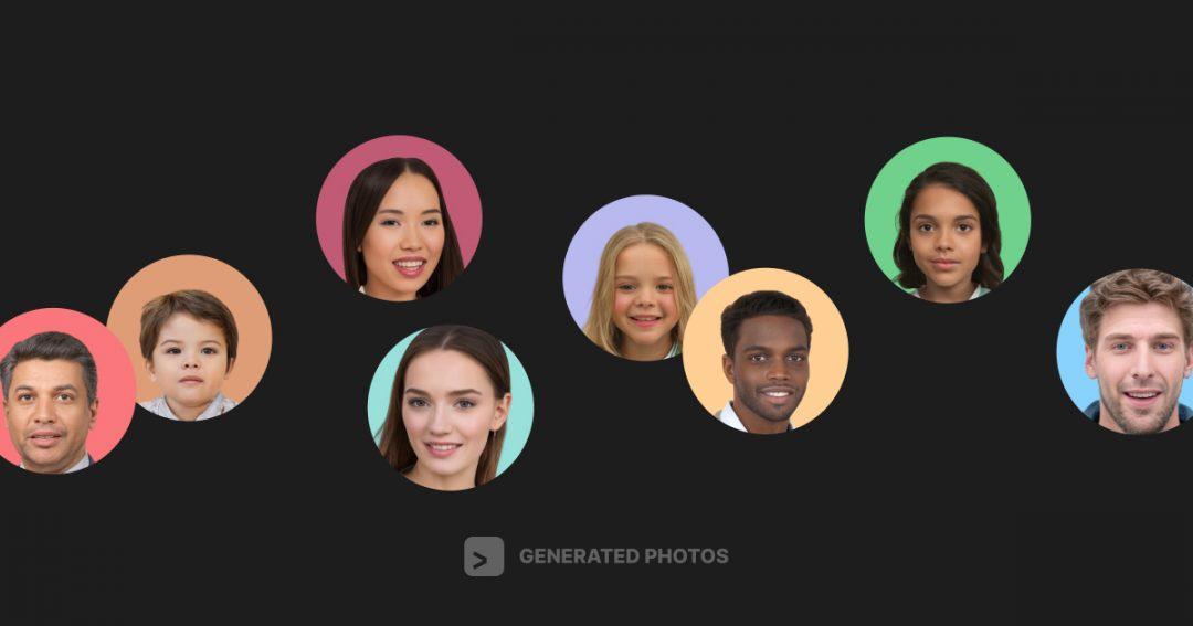 ИИ создает искусственные лица для рекламы