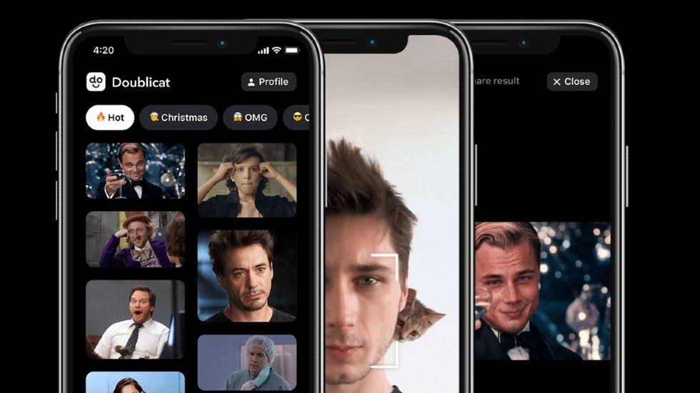 Приложение подставит ваше лицо в популярные гифки