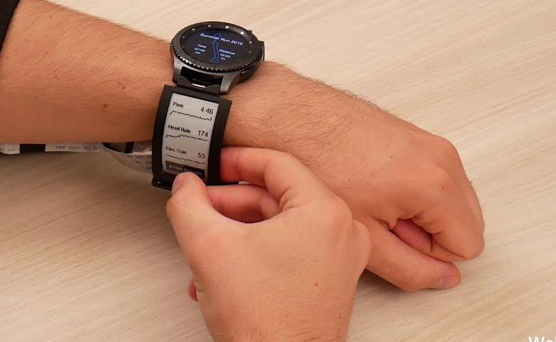 Посмотрите на умные часы с экранами вместо ремешков