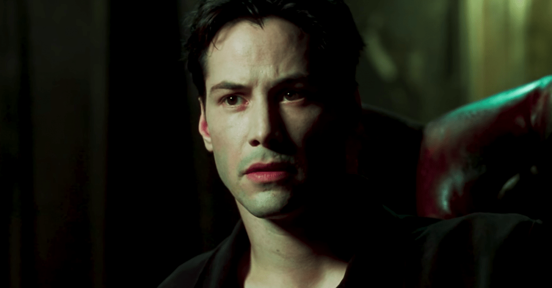 Нео принял синюю таблетку, вот видео