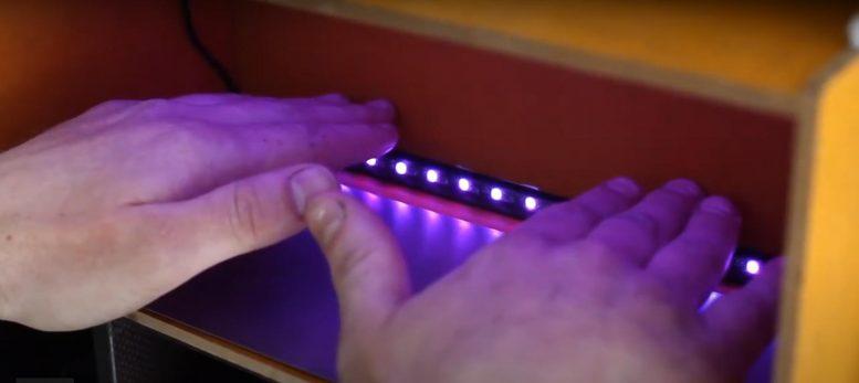 Изобрели: санитайзер, который дезинфицирует ультрафиолетом