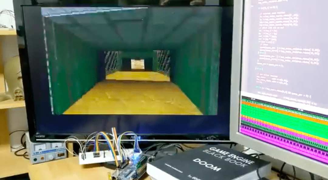 Фанат Doom’а построил мини-компьютер для запуска игры
