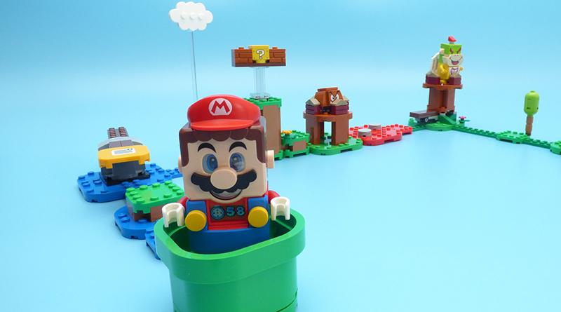 Сыграли в Super Mario на Mac OS на конструкторе LEGO Super Mario