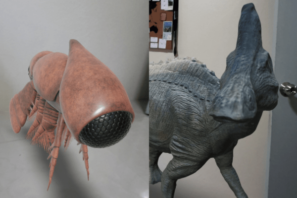 Google выпустили древних чудищ в AR