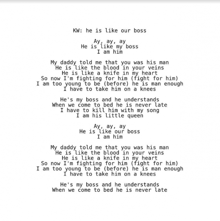 Попробуйте: генератор слов напишет вам песню