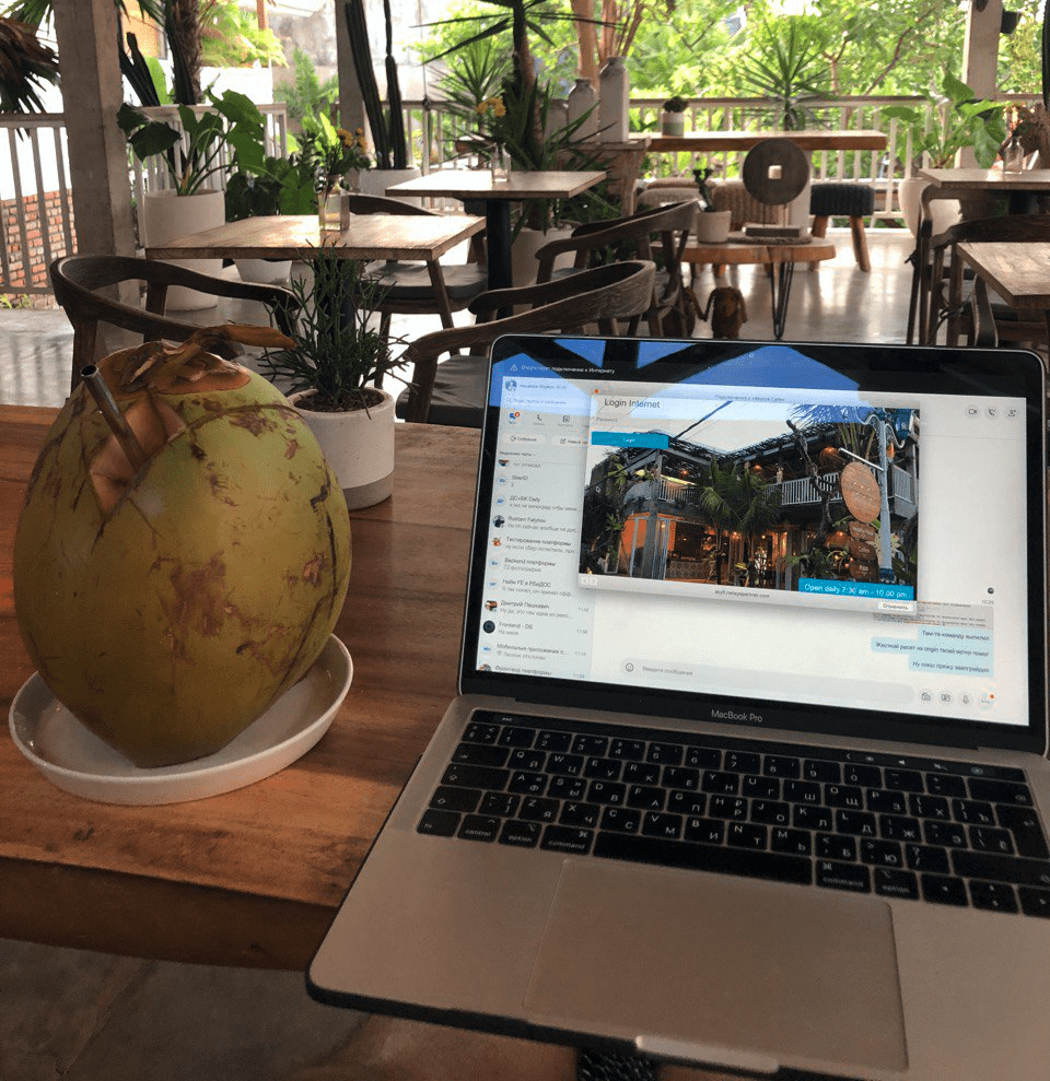 Самоорганизация: работаю с Бали