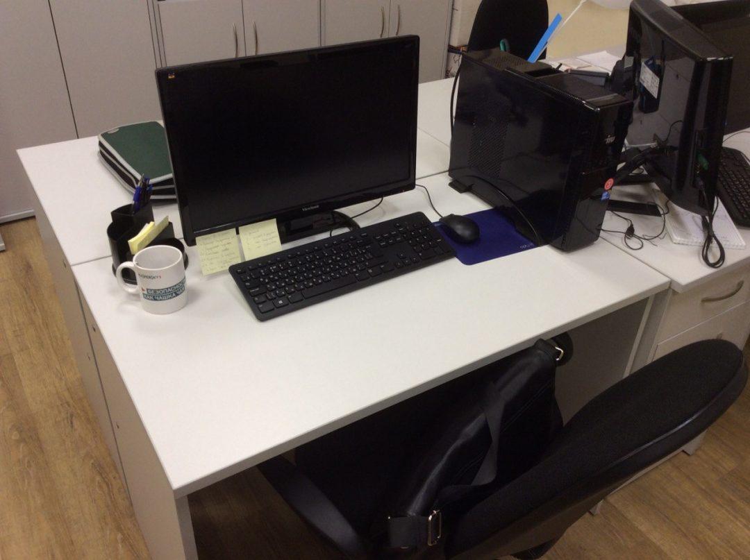 Работа веб-мастером: моё рабочее место в новой компании