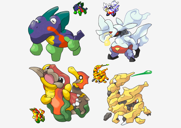 Алгоритм придумал три тысячи новых покемонов