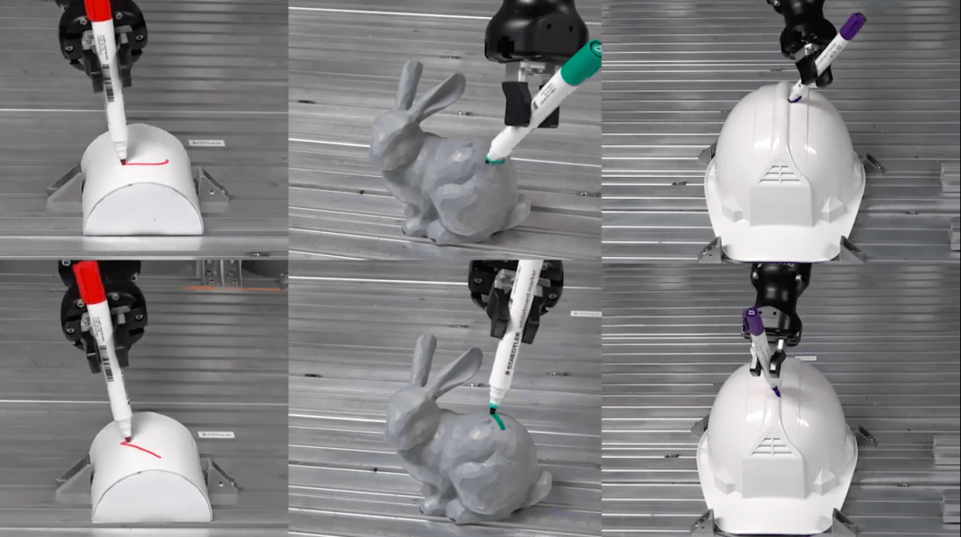 Посмотрите: робот рисует на неровных поверхностях