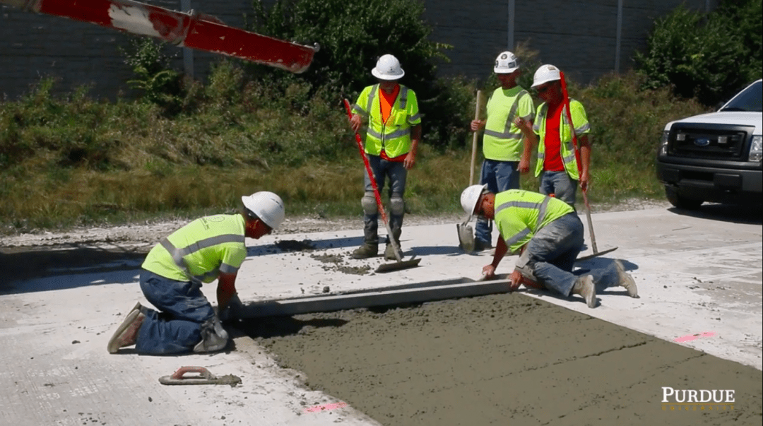 Умный бетон для дорог