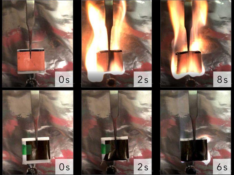 Сделали литий-ионный аккумулятор с системой пожаротушения