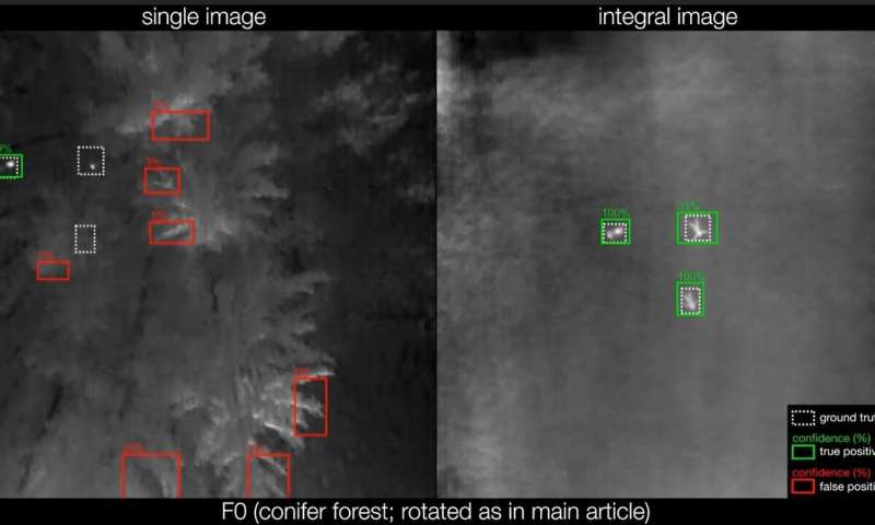 Дронов используют для поиска потерявшихся в лесу