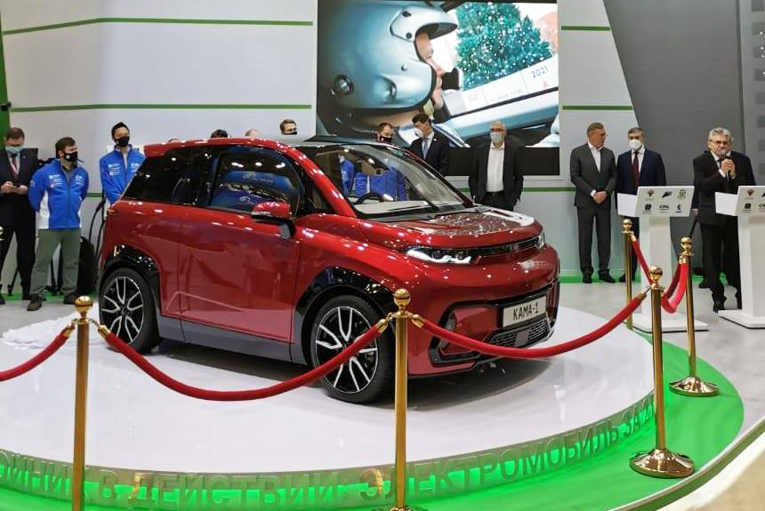 Российский электрокроссовер КАМАЗ