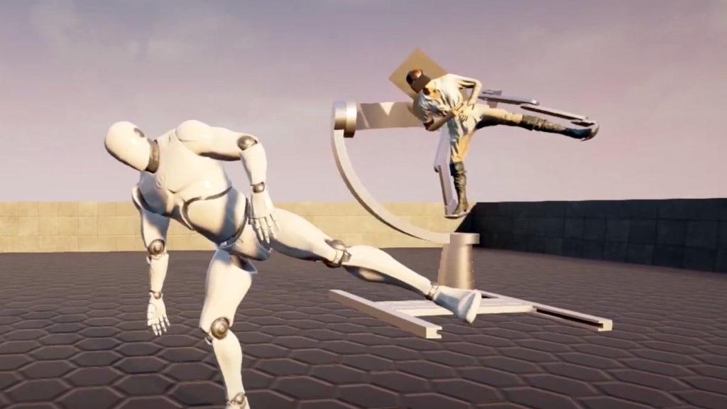 Разработали подвесной экзоскелет для виртуальной реальности