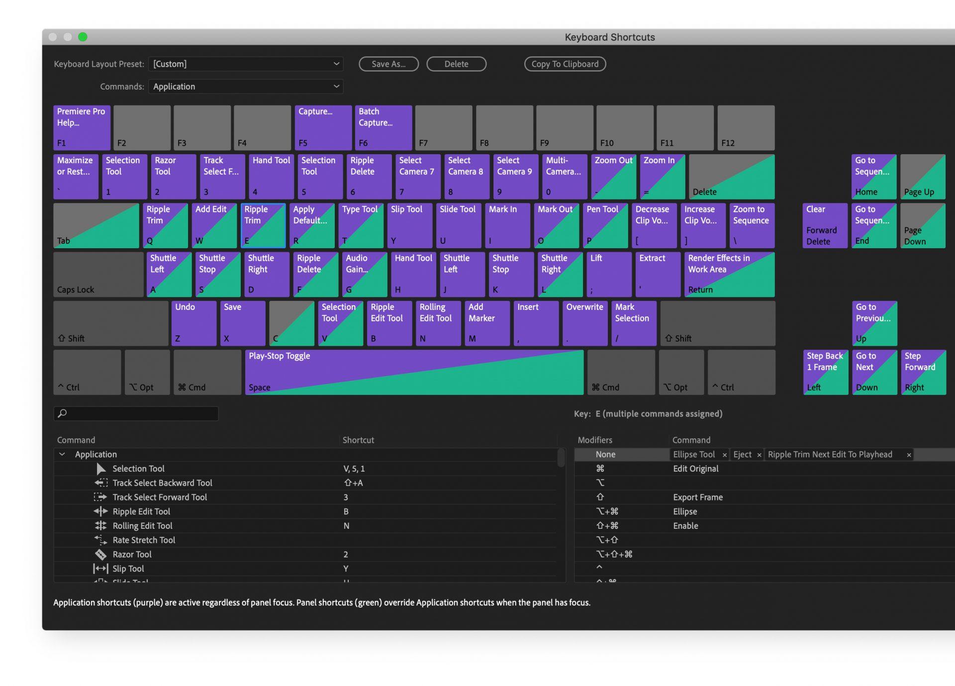 Почти все профессиональные программы позволяют настроить горячие клавиши по своему вкусу Почти все профессиональные программы позволяют настроить горячие клавиши по своему вкусу
