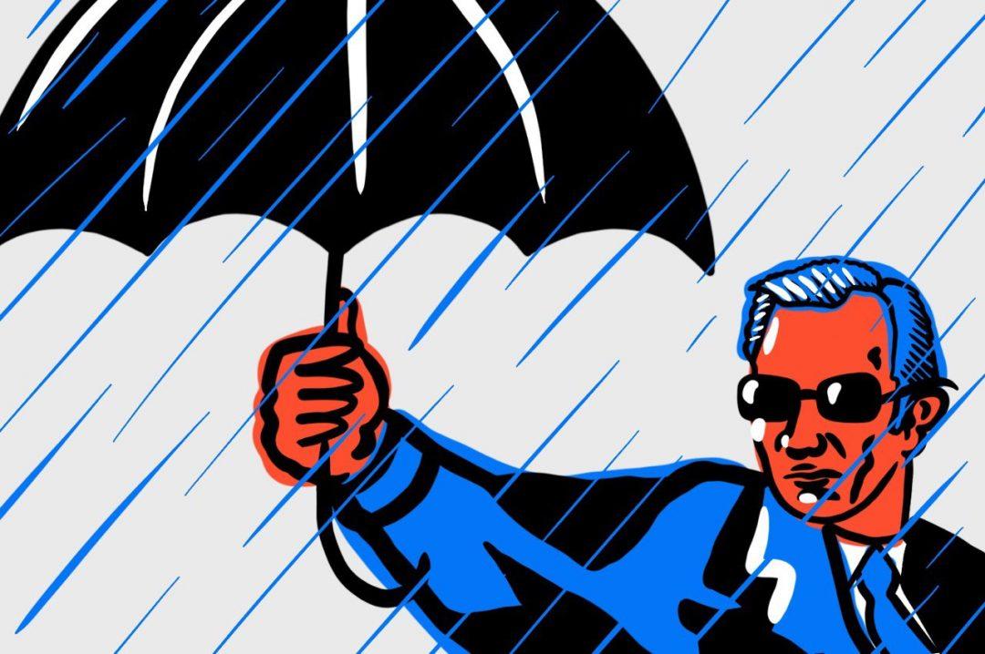 Текстовый дождь, как в «Матрице»