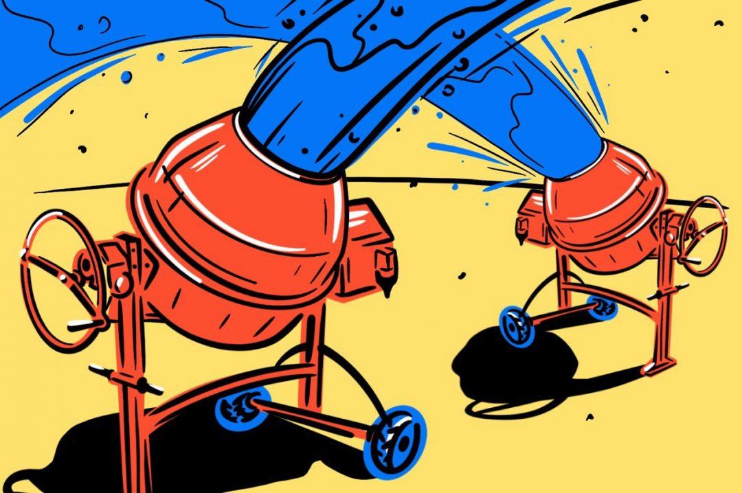 Отлить в бетоне!