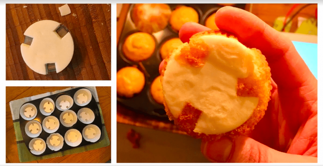 Кекс сделали элементом интерфейса