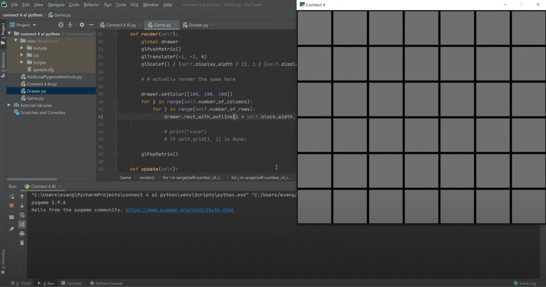 Разбор: непобедимый алгоритм для игры «4 в ряд»