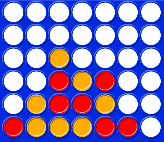 Разбор: непобедимый алгоритм для игры «4 в ряд»