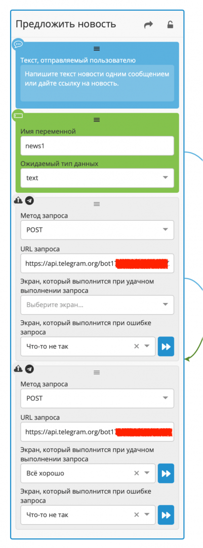 Собираем экраны «Предложить новость» и «Предложить статью»