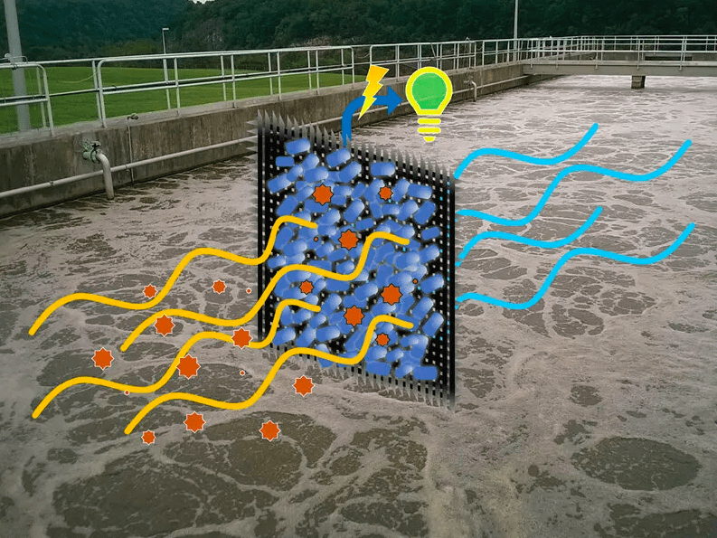 Научились добывать электричество из сточных вод