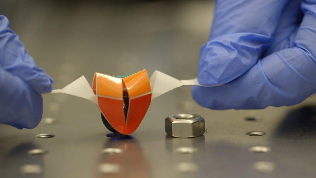 Создали мягкий робозахват в стиле киригами