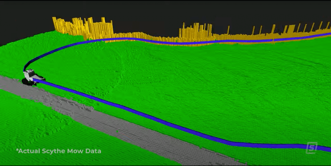 Посмотрите: робот-газонокосилка