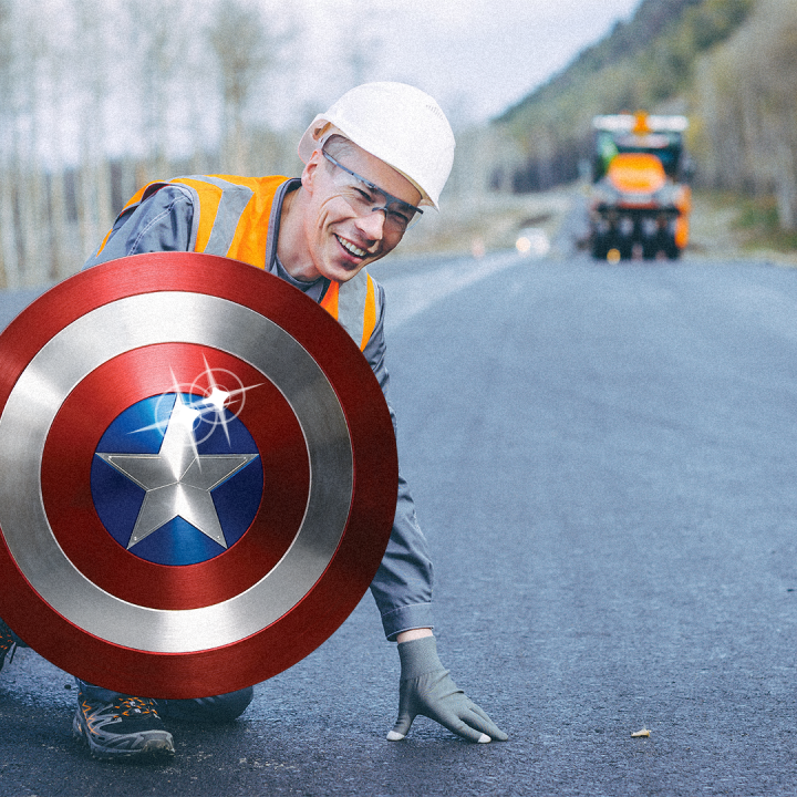 🤖 Российские строители начали добавлять вибраниум в асфальт