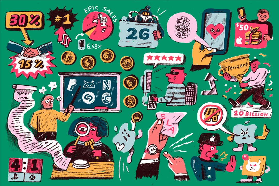 Почитайте: как технологические гиганты борются с конкуренцией