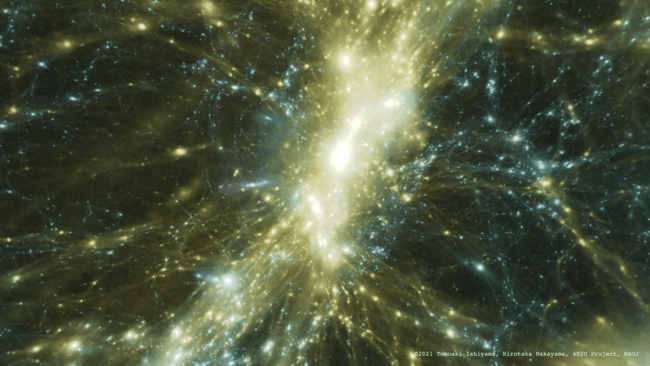 Сделали самую большую виртуальную модель Вселенной