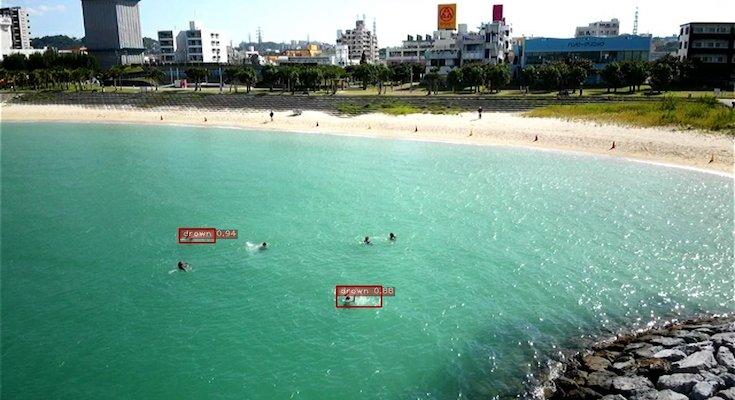 Научились обнаруживать тонущих в воде