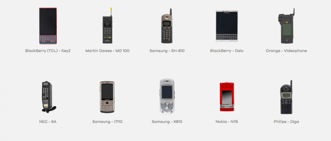 [Посмотрите] онлайн-музей мобильных телефонов