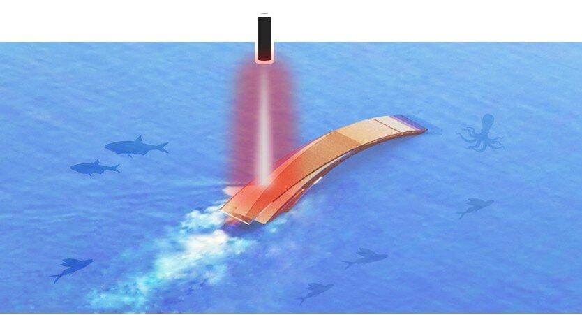 Создали роботизированную плёнку для очистки открытых вод