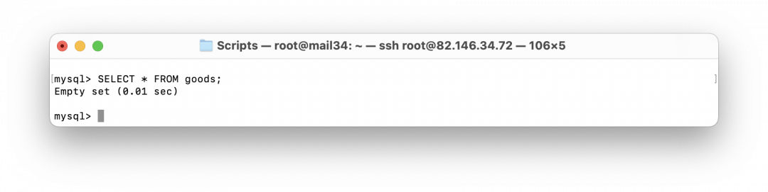 Заполняем товары Создаём простые связи в базе данных