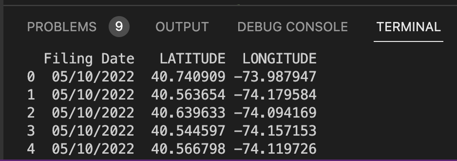 Дата и геокоординаты — то что нужно Работаем с биг-датой: визуализируем данные на Python