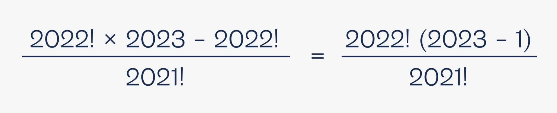 Задачка, после которой вы полюбите факториал!