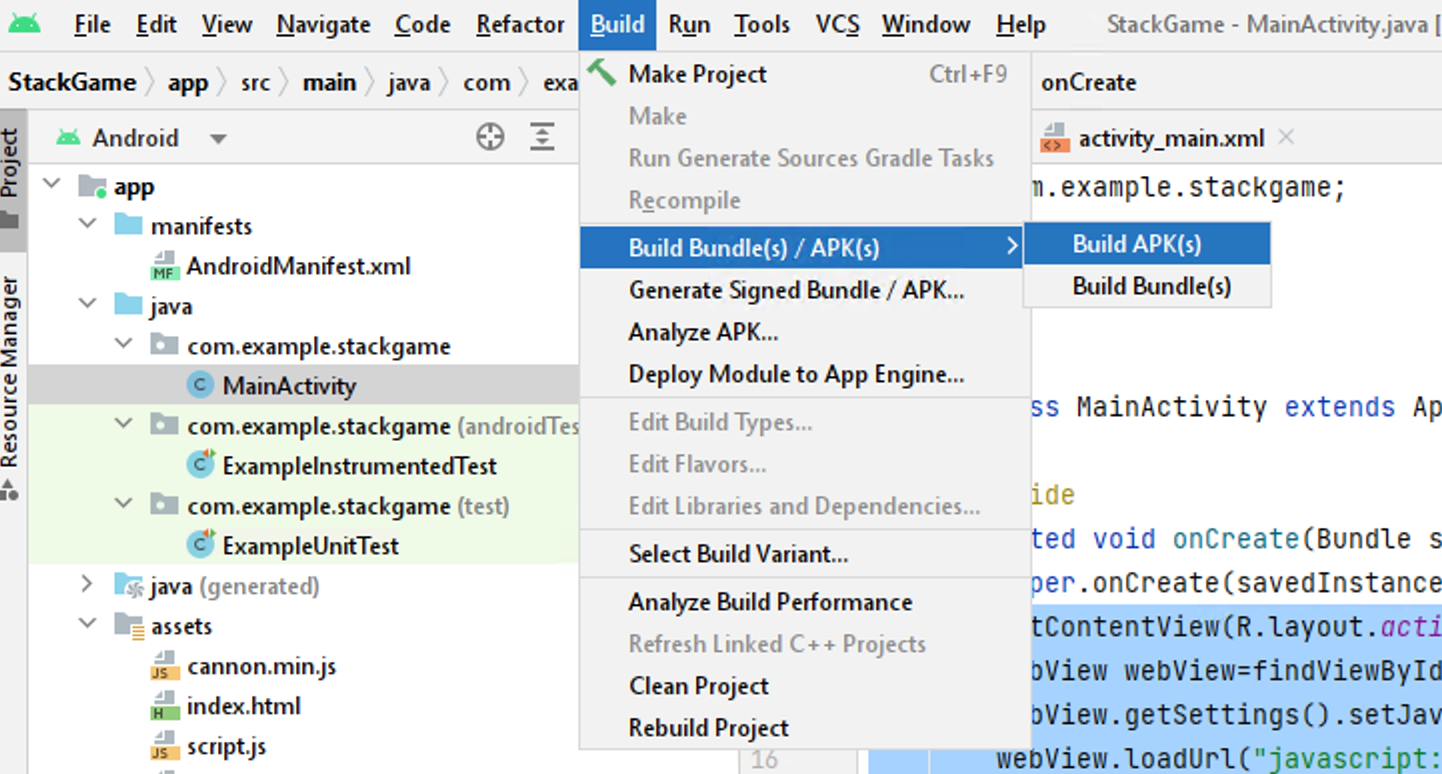 Делаем сами себе игру для Android