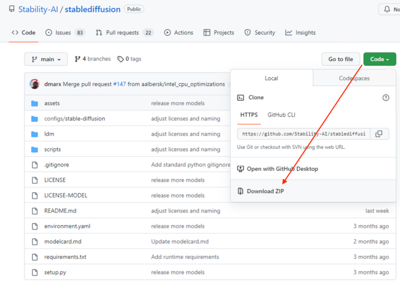 Запускаем Stable Diffusion у себя на компьютере