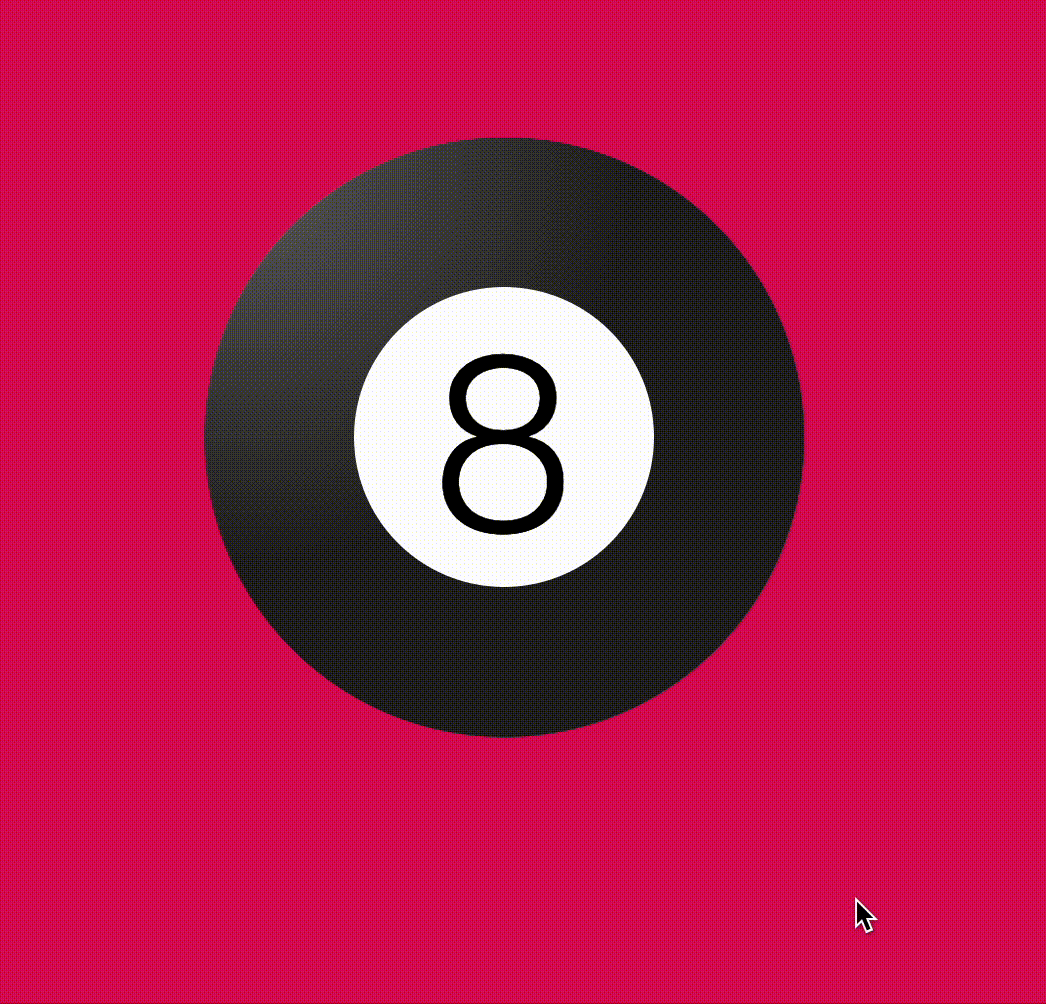 Делаем Шар судьбы на CSS