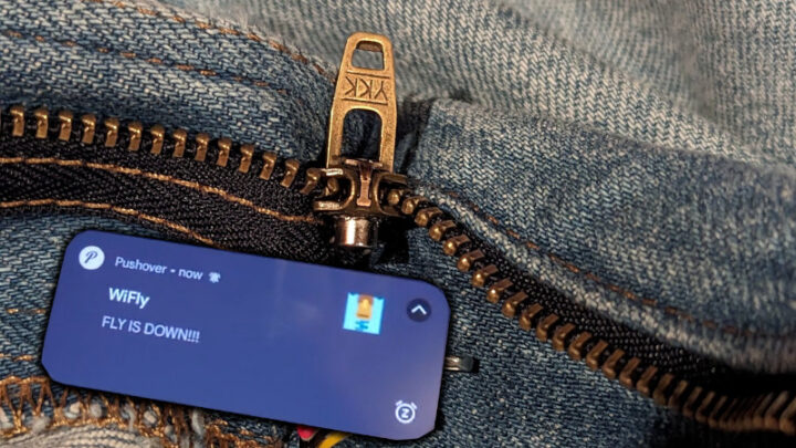 Технодурка: датчик, который предупреждает, что ширинка расстёгнута