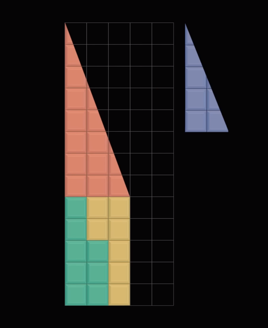 Откуда взялась лишняя долька шоколада?